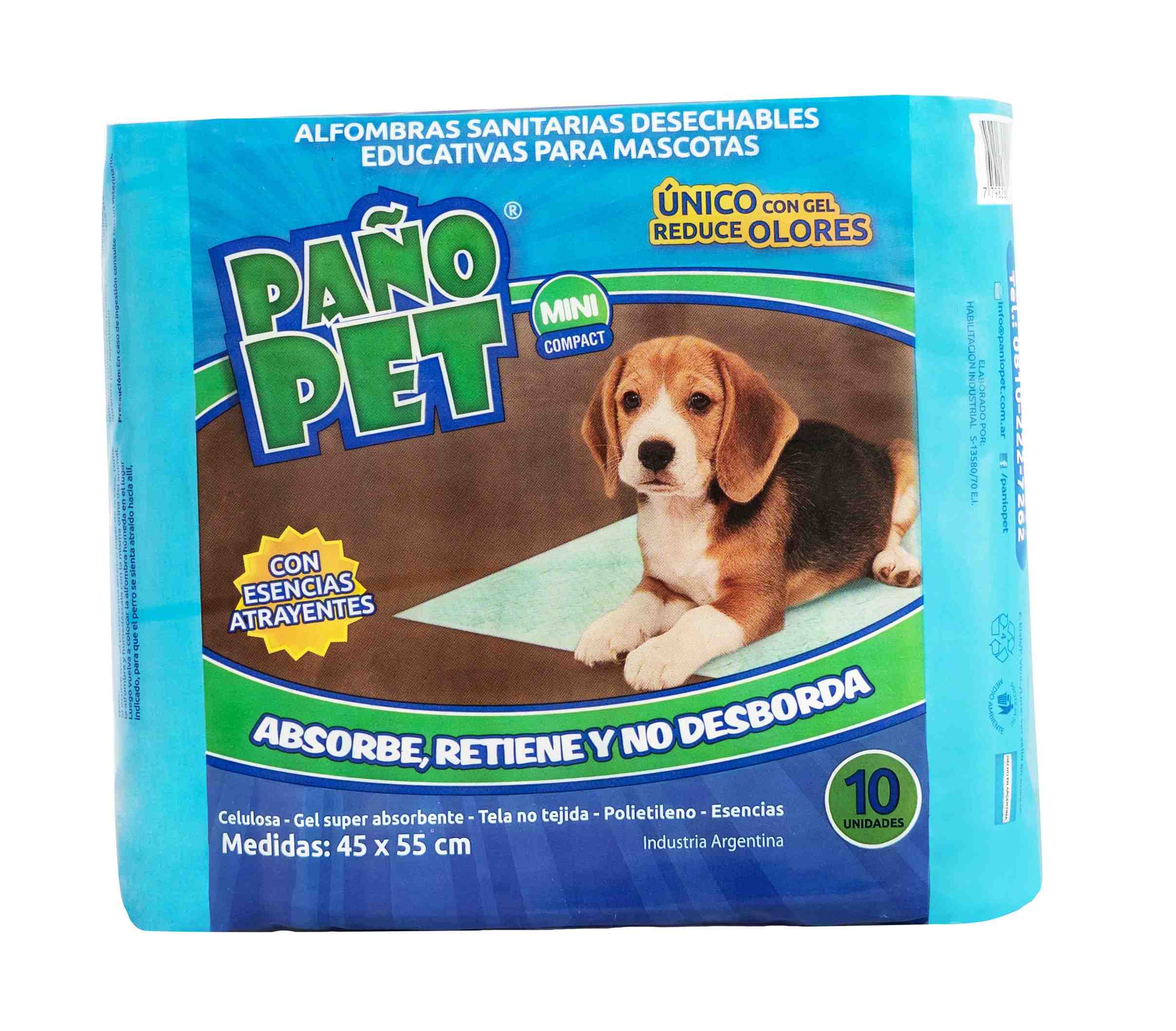 MINI PAÑO PET 10 UNIDADES 45X55